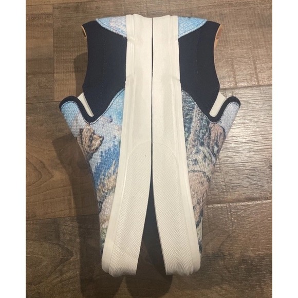 Vans Slip On Shoes Cali Tapestry Forest Bears Skate Sneakers Men's Size 8 - Picture 5 of 8
